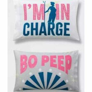 Toystory 4 Bo Peep "I'm in Charge" Pillowcase